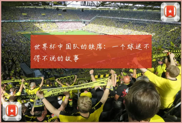 世界杯中国队的缺席：一个球迷不得不说的故事