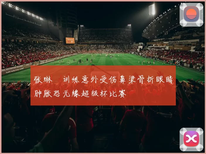 张琳芃训练意外受伤鼻梁骨折眼睛肿胀恐无缘超级杯比赛