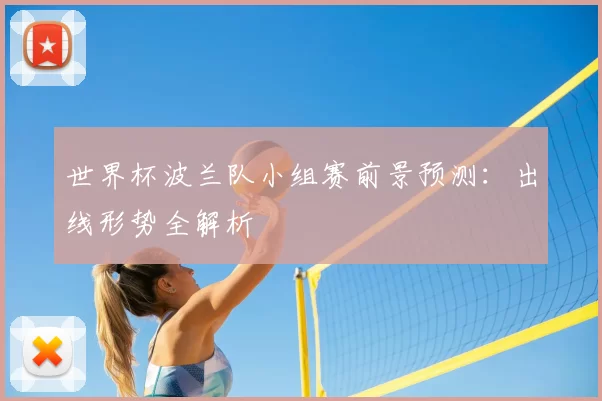 世界杯波兰队小组赛前景预测:出线形势全解析