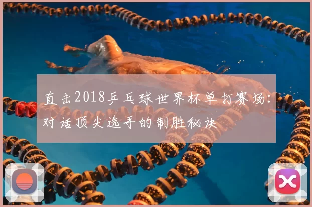 直击2018乒乓球世界杯单打赛场:对话顶尖选手的制胜秘诀